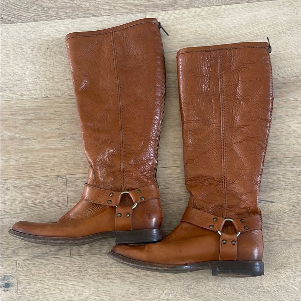 Women’s Frye Brown Leather Knee-High Boots